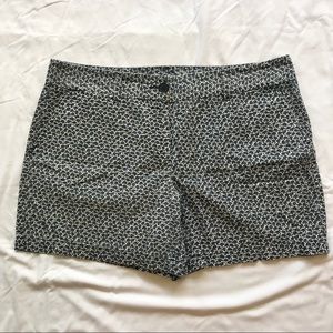 Floral Loft shorts, size 14